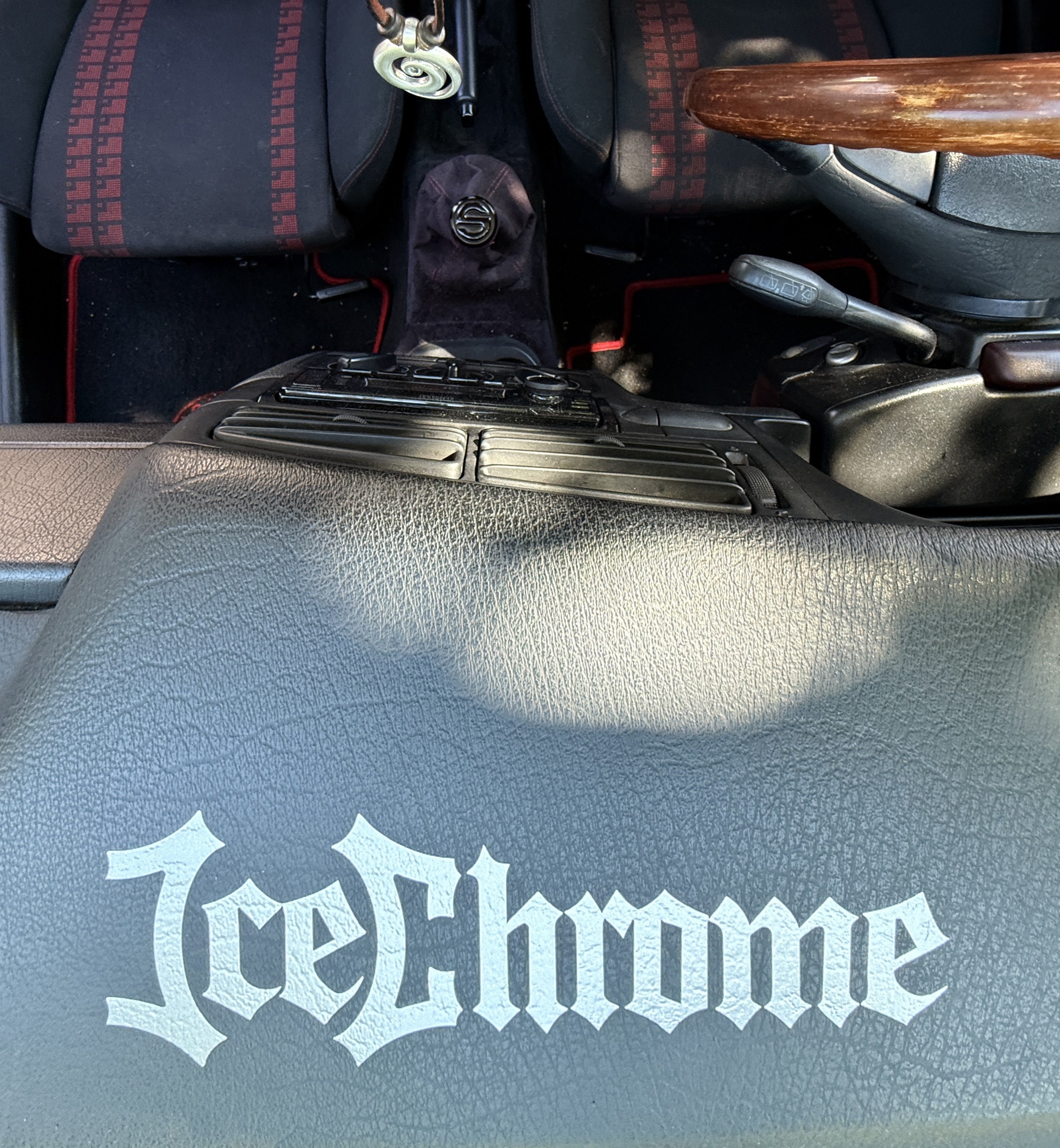 Sticker - IceChrome Schriftzug 30x9cm